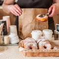 Doughnut Store Counter