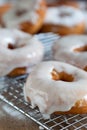 Doughnuts with fresh icing Royalty Free Stock Photo