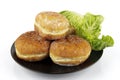 Doughnuts and Lettace Royalty Free Stock Photo