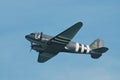 Douglas C-47A Dakota aircraft Royalty Free Stock Photo