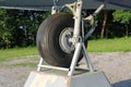 Douglas Dakota DC-3 C-47 WWII plane right tire