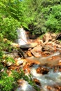 View of Douglas Falls, West Virginia Royalty Free Stock Photo