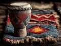 doumbek: A traditional Middle Eastern goblet drum image Royalty Free Stock Photo