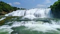 Doupotang Waterfall landscape. Huangguoshu Scenic Area in Guizhou, China