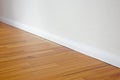Doussie parquet floor Royalty Free Stock Photo