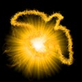 Pentecost symbol dove of fire