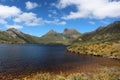 Tasmania, Dove Lake, Cradle Mountain-Lake St Clair National Park Royalty Free Stock Photo