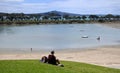 Dove-Myer Robinson Park and judges bay beach in Auckland New Zealand Royalty Free Stock Photo