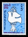 Dove of peace, Destroyed atomic bomb, International Year of Peac