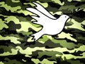 Dove of Peace, peaceful solutions of compromise symbol