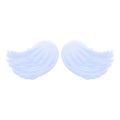 Dove wings icon, cartoon style Royalty Free Stock Photo