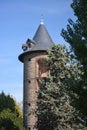 Dovecote of the acclimation garden in Paris Royalty Free Stock Photo