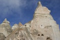Dovecotes in Cappadocia in Winter