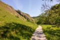 Dovedale Peak District National Trust River Dove Royalty Free Stock Photo