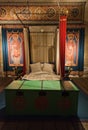 Dover castle kings bed chamber room Royalty Free Stock Photo