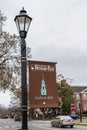 This banner is on a lightpost at the Legislative Mall