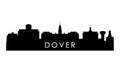 Dover skyline silhouette.