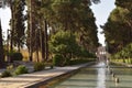 Dowlat Abad Garden in Yazd, Iran