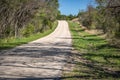 Down a Country Road Royalty Free Stock Photo