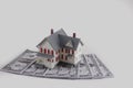 Down payment on a house Royalty Free Stock Photo