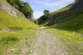 Down the rough path in Cave Dale