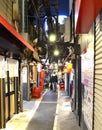 A backstreet in Shinjuku