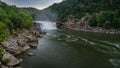 Dusk Settles Over Cumberland Falls And River, Cumberland Falls SP, KY