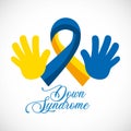 Down syndrome day card