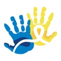 down syndrome hands print