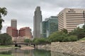 Down Town Omaha Nebraska Royalty Free Stock Photo