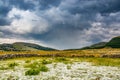 Downburst with hails in Bosnian mountain near Lukomir