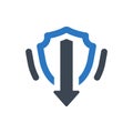 Downgrade protection icon