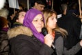 Protesters gather outside Downing Street, London, United Kingdom