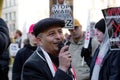 Protesters gather outside Downing Street, London, United Kingdom