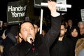 Protesters gather outside Downing Street, London, United Kingdom