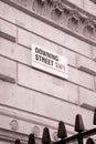 Downing Street Sign, London