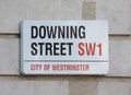 Downing Street SW1 in London Royalty Free Stock Photo