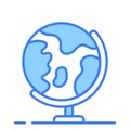 Download this beautifully designed icon of earth globe in editable style, easy to use vector