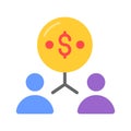 Download this beautifully designed icon of stakeholders in modern style