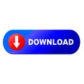 Download button for internet website use Royalty Free Stock Photo