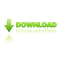 Download button vector Royalty Free Stock Photo