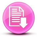 Download document eyeball glossy elegant pink round button abstract Royalty Free Stock Photo