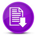 Download document luxurious glossy purple round button abstract Royalty Free Stock Photo