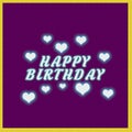 Download happy birthday neon effect