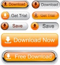 Download high-detailed modern buttons.