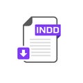 Download INDD file format, extension icon