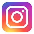 instagram Logo vector color eps Royalty Free Stock Photo