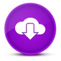 Download luxurious glossy purple round button abstract Royalty Free Stock Photo