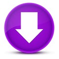 Download luxurious glossy purple round button abstract Royalty Free Stock Photo