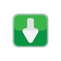 Download symbol button icon very useful in websites